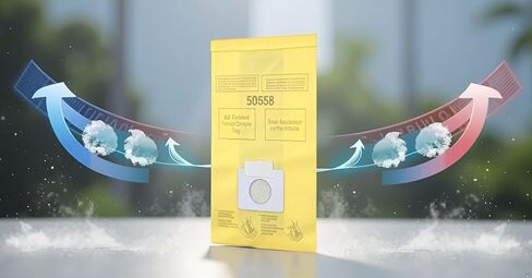 EnviroCare Replacement Vacuum Cleaner Bags made to fit Kenmore Canister Type C or Q 50555, 50558, 50557 and Panasonic Type C-5 9 pack in Kuwait