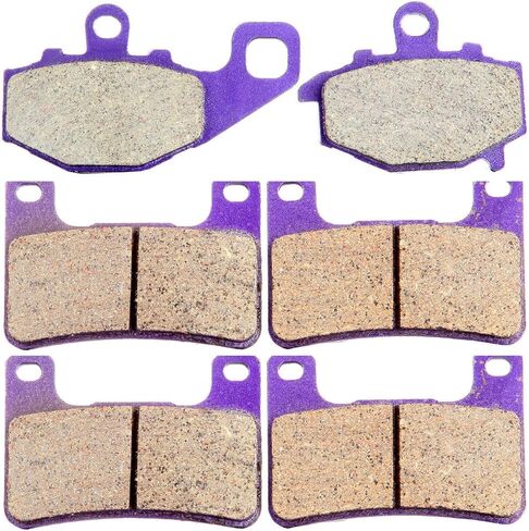 ECCPP Brake Pads Fit for Kawasaki Ninja 1000 ZX10R ZX1000 2008-2010, Z1000 SX Tourer 2014-2018, Z1000 ZR1000 2010-2018, Front and Rear Carbon Fiber Brake Pads in Saudi Arabia