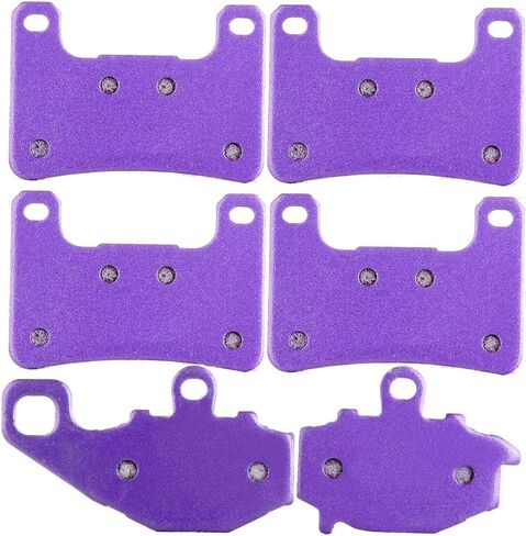 ECCPP Brake Pads Fit for Kawasaki Ninja 1000 ZX10R ZX1000 2008-2010, Z1000 SX Tourer 2014-2018, Z1000 ZR1000 2010-2018, Front and Rear Carbon Fiber Brake Pads in Saudi Arabia