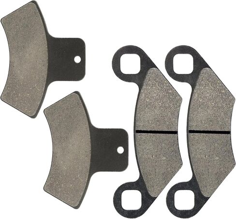 Caltric Front Rear Brake Pads Compatible with Polaris Trail Boss 325 2001 2002 in Saudi Arabia