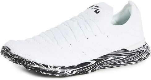 APL: حذاء رياضي للسيدات من Athletic Propulsion Labs Techloom Wave، Beachwood/أبيض/رخام، 6.5 in Saudi Arabia