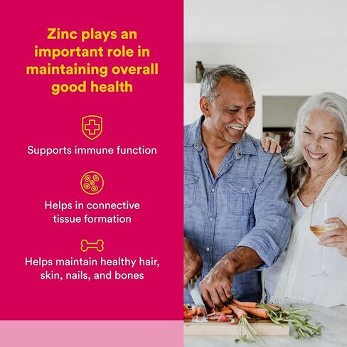 Natural Factors Zinc Bisglycinate, 50 mg, 60 Vegetarian Capsules in Kuwait