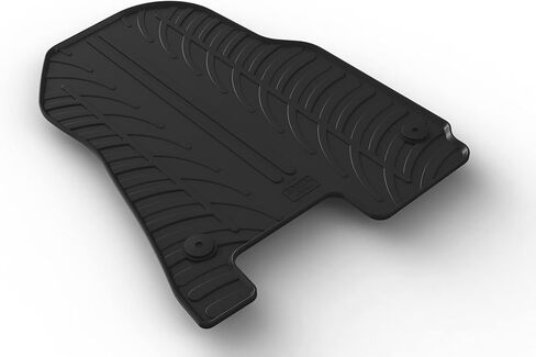Gledring USA Custom Fit All-Weather Rubber Floor Mats Intended for RAM 1500 Crew Cab Without Toolbox 2019-2024, No Trimming Required, Tailored Custom Fit, Protects from Rain, Mud, & Snow. in Saudi Arabia