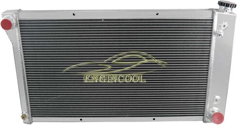 4 Row Core Radiator Full Aluminum for 1967-1972 Chevy Gmc C/K Series C10 C20 C30 K10 K20 K25 Trucks Blazer Pickup Suburban Van in Saudi Arabia
