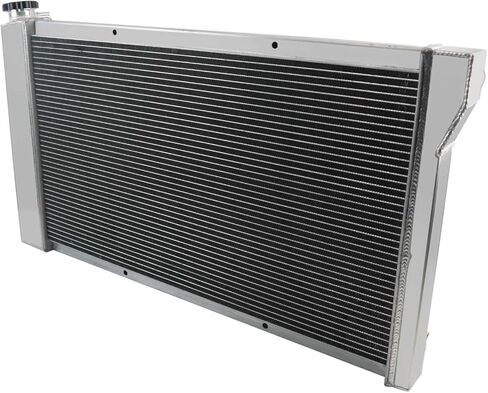 4 Row Core Radiator Full Aluminum for 1967-1972 Chevy Gmc C/K Series C10 C20 C30 K10 K20 K25 Trucks Blazer Pickup Suburban Van in Saudi Arabia