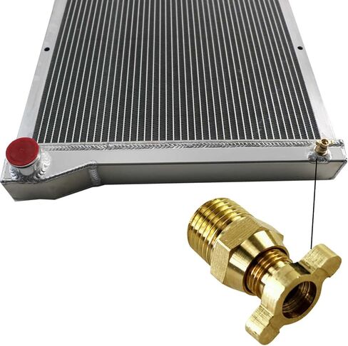 4 Row Core Radiator Full Aluminum for 1967-1972 Chevy Gmc C/K Series C10 C20 C30 K10 K20 K25 Trucks Blazer Pickup Suburban Van in Saudi Arabia