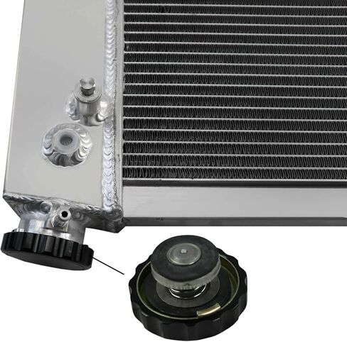 4 Row Core Radiator Full Aluminum for 1967-1972 Chevy Gmc C/K Series C10 C20 C30 K10 K20 K25 Trucks Blazer Pickup Suburban Van in Saudi Arabia