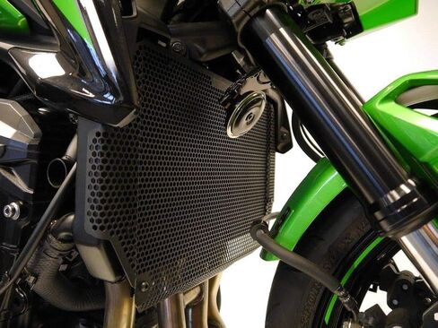 Z900 Motorcycle Radiator Grille Guard Cover Stainless Steel Protector Compatible With Z900 Z 900 2017 2018 2019 2020 2021 2022 2023 2024(Black) in Saudi Arabia