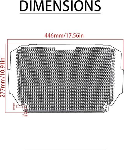 Z900 Motorcycle Radiator Grille Guard Cover Stainless Steel Protector Compatible With Z900 Z 900 2017 2018 2019 2020 2021 2022 2023 2024(Black) in Kuwait