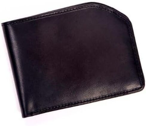 Tony Perotti Mens Italian Cow Leather Slim Front Pocket Bifold Edge Wallet in Saudi Arabia
