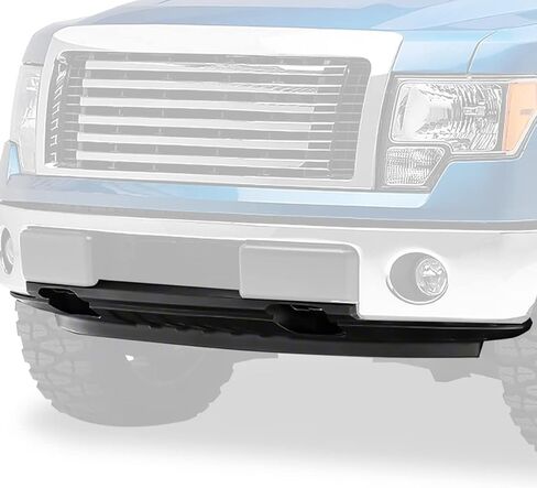 ستارة سفلية سفلية من عاكس الهواء من Auto Dynasty متوافقة مع Ford F-150 4WD مع فتحات خطاف السحب 2009-2014، أسود مزخرف in Saudi Arabia