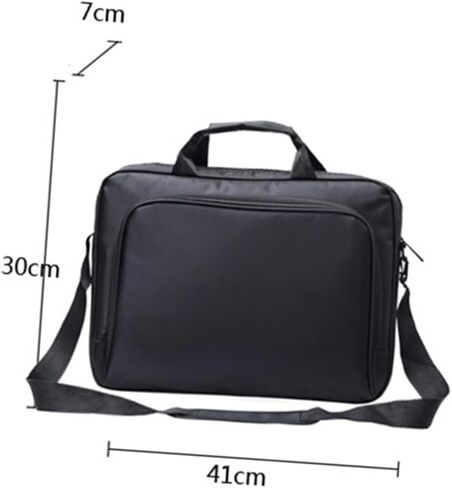 STOBOK 15.6-Inch Laptop Bag Portable Computer Shoulder Bag for Men and Women Water-Repellent Briefcase Adjustable Strap for Business and Travel in Saudi Arabia