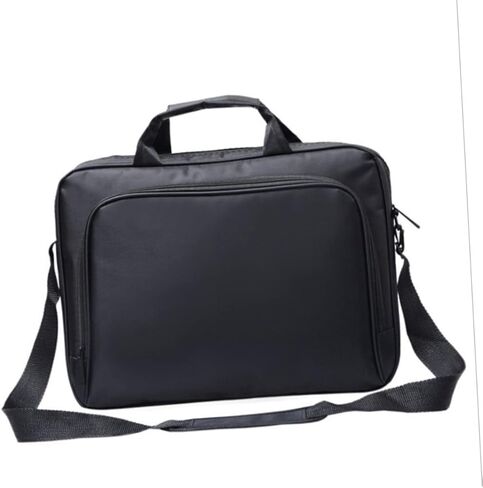 STOBOK 15.6-Inch Laptop Bag Portable Computer Shoulder Bag for Men and Women Water-Repellent Briefcase Adjustable Strap for Business and Travel in Saudi Arabia