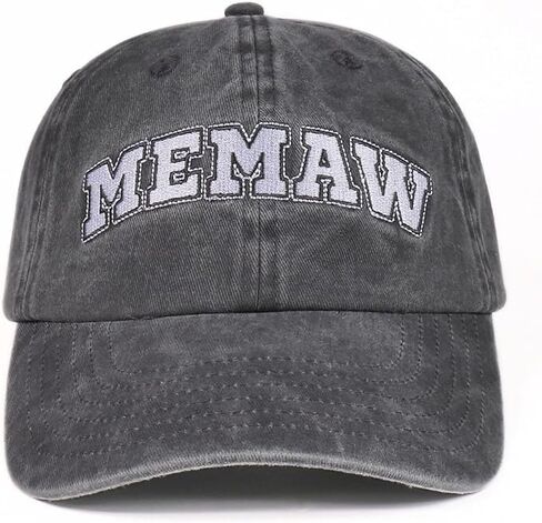 InnoBeta Memaw Gifts Cap for Grandma, Funny Adjustable Embroidered Hat Gifts for Birthday, Mother’s Day in Saudi Arabia