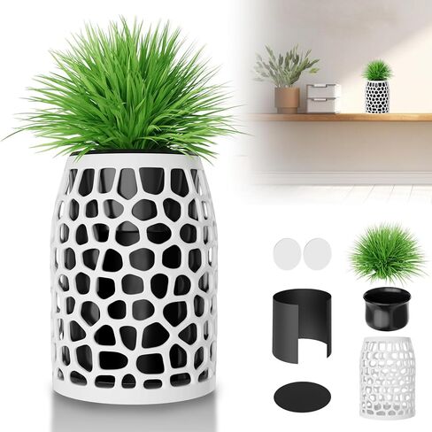 Upgrade Camera Disguise Vase Compatible with Ring Indoor 2nd Gen Camera, Includes Fake Plant in Kuwait