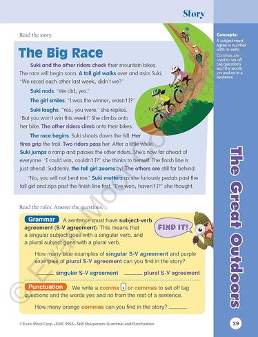 Evan-Moor Grammar & Punctuation, Grade 5 (Skill Sharpeners Grammar and Punctuation) in Saudi Arabia