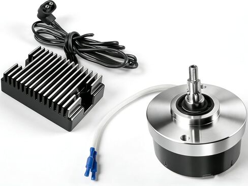 32-0371 Black 17 Amp 12 Volt Alternator Generator Conversion Kit Compatible with Harley-Davidson 1936-1973 G 1958-1982 XL 1941-1969 FL 1936-1952 W in Kuwait