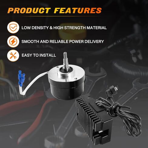 32-0371 Black 17 Amp 12 Volt Alternator Generator Conversion Kit Compatible with Harley-Davidson 1936-1973 G 1958-1982 XL 1941-1969 FL 1936-1952 W in Kuwait