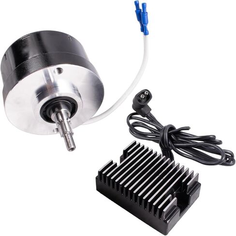 32-0371 Black 17 Amp 12 Volt Alternator Generator Conversion Kit Compatible with Harley-Davidson 1936-1973 G 1958-1982 XL 1941-1969 FL 1936-1952 W in Kuwait