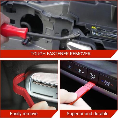 Nylon Pryl Tool Set 5-Pack Panel Clip and Fastener Remover Pry Tools with Ergonomic Handle for Door Panels Dashboard Upholstery Garage Workshop in Saudi Arabia