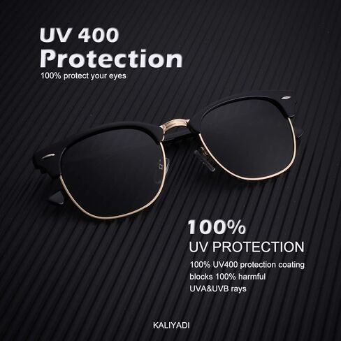 KALIYADI Mens Classic + Retro Sunglasses, Better in Bundle! in Saudi Arabia