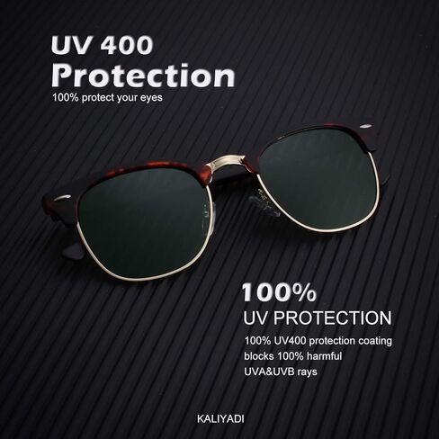 KALIYADI Mens Classic + Retro Sunglasses, Better in Bundle! in Saudi Arabia