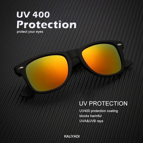 KALIYADI Mens Classic + Retro Sunglasses, Better in Bundle! in Saudi Arabia