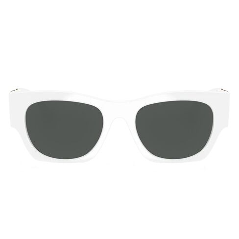 Versace VE 4479U 314/87 White Plastic Pillow Sunglasses Grey Lens in Saudi Arabia
