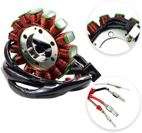 Stator Coil for Motorcycle Generator Parts Fits VN900 900 Classic LT Custom 21003-0053 Compatible with Universal Stator Winding in Saudi Arabia