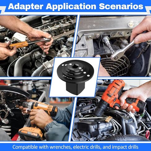 مجموعة محول مقبس منخفض 4 قطع، محول سقاطة المحرك للمساحات الضيقة 3/4 بوصة إلى 1 بوصة، 1/2 بوصة إلى 3/4 بوصة، 3/8 بوصة إلى 1/2 بوصة، 1/4 بوصة إلى 3/8 بوصة in Kuwait