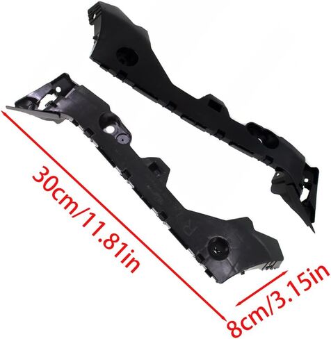 2pcs Left Right Car Rear Bumper Support Bracket for Mazda 3 for Sedan 2010 2011 2012 2013 BBM4502H1E BBM4502J1E distintivo in Saudi Arabia