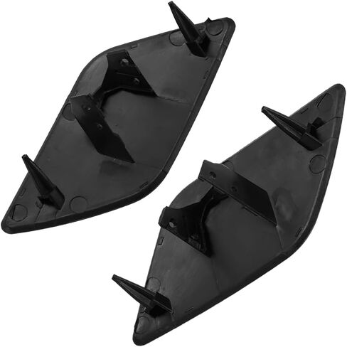 2pcs Left Right Front Bumper Headlight Washer Nozzle Cover Cap for Audi A6 C6 FOR Quattro S6 2005 2006 2007 2008 4F0955275 4F0955276 distintivo in Saudi Arabia