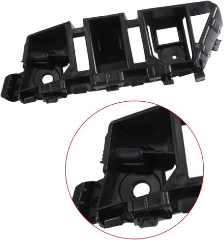 Left+Right Car Front Bumper Support Bracket Retainer for Volkswagen for Touareg 2013 2014 2015 2016 2017 5ND807183 5ND807184 distintivo in Saudi Arabia