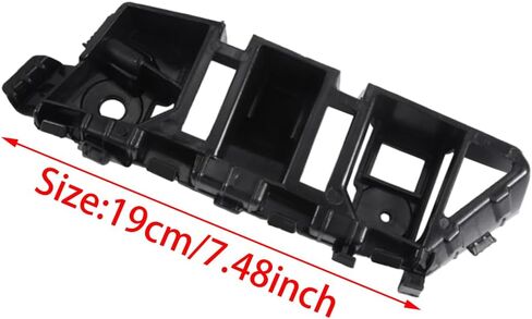 Left+Right Car Front Bumper Support Bracket Retainer for Volkswagen for Touareg 2013 2014 2015 2016 2017 5ND807183 5ND807184 distintivo in Saudi Arabia