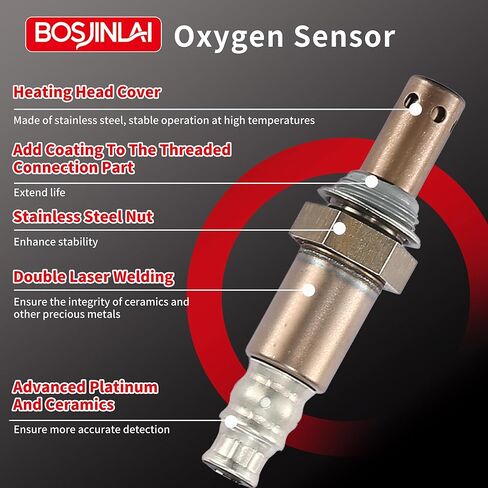O2 Oxygen Sensor Upstream Downstream for Mitsubishi Lancer Outlander Outlander Sport 2.0L 2.4L L4 2011-2013 2015-2021 2Pcs in Saudi Arabia