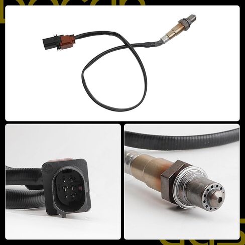 مستشعر الأكسجين Dasbecan F1FZ-9F472-A Upstream O2 متوافق مع Ford F150 F-150 2017-2020 3.5L Expedition 2018-2021 Focus 2015-2018 1.0L Lincoln Navigator 2018-2020 Turbo Ecoboost يستبدل # 234-5713 in Saudi Arabia
