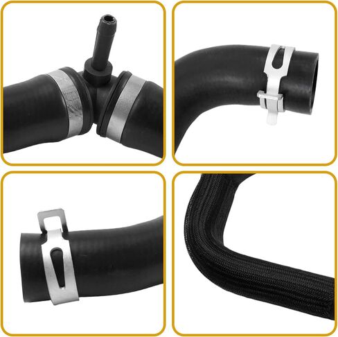 Upper Radiator Hose Compatible with Ford Fusion 2.0L EcoBoost 2017-2020 Replacement for HG9Z-8260-A HG9Z8260A HG938B274AA in Saudi Arabia