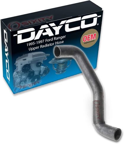 Dayco Upper Radiator Coolant Hose compatible with Ford Ranger 2.3L L4 1995-1997 in Saudi Arabia