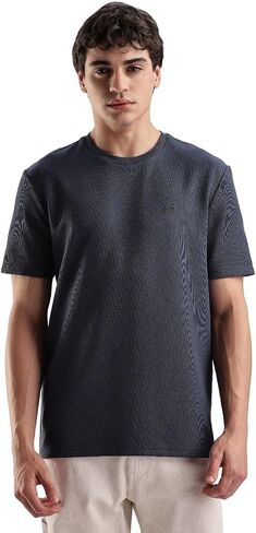 Calvin Klein Men's Micro Waffle Short Sleeve T-Shirt in Saudi Arabia