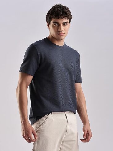 Calvin Klein Men's Micro Waffle Short Sleeve T-Shirt in Saudi Arabia