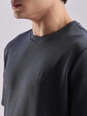 Calvin Klein Men's Micro Waffle Short Sleeve T-Shirt in Saudi Arabia