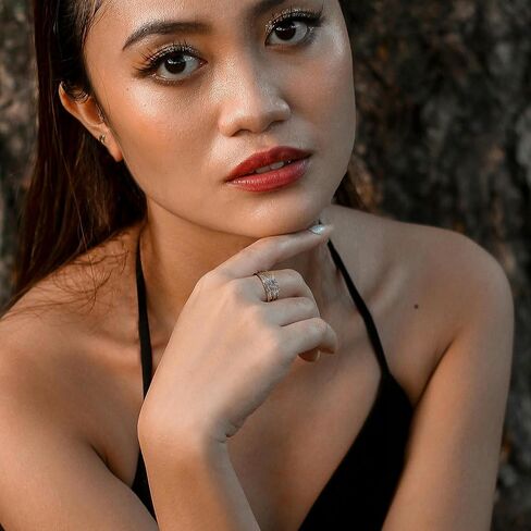 خواتم الفرقة مكتنزة للنساء 2 لهجة متشابكة كروس بيان الدائري، سلك كابل خيوط الملتوية واسعة السبابة الذهب والفضة خاتم أزياء المجوهرات الهدايا لها in Kuwait