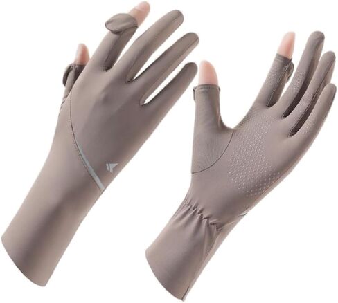 قفازات نسائية للحماية من أشعة الشمس فوق البنفسجية، قفازات كاملة الأصابع تعمل باللمس، قفازات غير قابلة للانزلاق، قفازات صيفية للقيادة في الهواء الطلق وركوب الدراجات in Kuwait