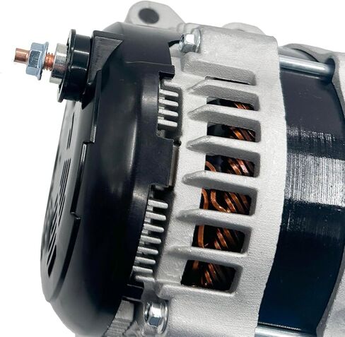 4801778AF 180A 12V Alternator Compatible with 2011-2021 Chrysler 300, Fit for 2011-2021 Dodge Challenger/Charger/Durango/Ram 1500, Fit for 2011-2020 Jeep Grand Cherokee Replace #801778AI P04801778AF in Kuwait