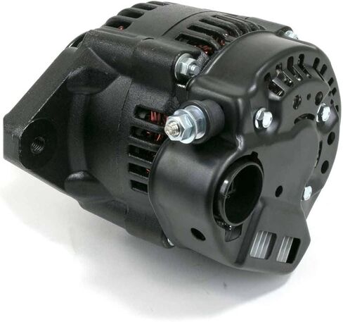 TSP Black Mini Denso Racing Style V-Belt 90 Amp Alternator in Kuwait