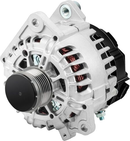 New Alternator Fits for 2007-2013 Nissan Altima L4 2.5L, 2007-2012 Sentra, 2011-2013 Rogue, 2007 2008 2009 2010 2011 2012, 110A High Output Alternator AVA0074, 11258N, 11258, 23100-JA02A, 23100-JA02B in Saudi Arabia