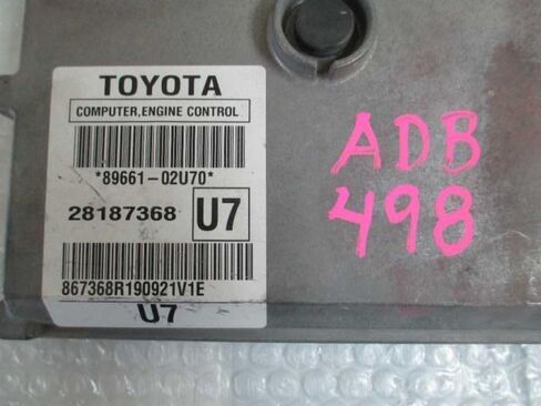 Engine ECM Control Module Fits 2010 10 Compatible with Toyota Corolla 89661-02U70 8966102U70 in Saudi Arabia