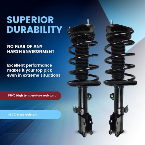 4PCS Front Struts & Sway Bars End Links for 2003 2004 2005 2006 2007 2008 Toyota Corolla Shocks Absorbers Assembly w/Coil Spring Suspensions Replace 172114 172115 K90433/K80230 in Kuwait