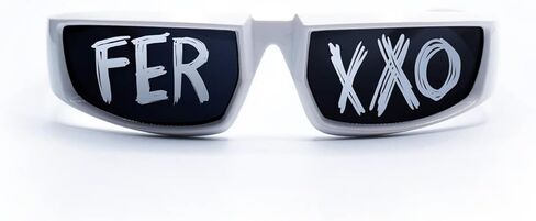 Ferxxxo Glasses, Gafas del ferxxxo, Feliz cumpleaños ferxxxo, Ferxxxo Merch, Sports Sunglasses (White) in Saudi Arabia