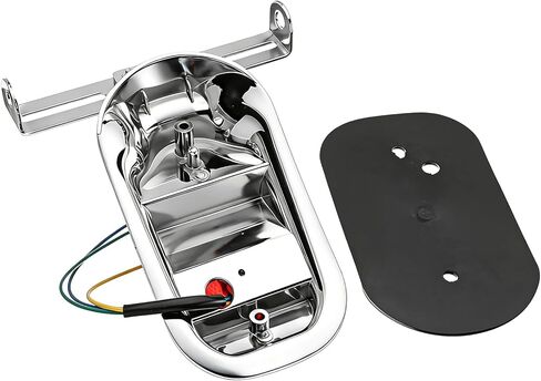 Chrome Tail Lights FL style rear fendors 1973/1998,Big Twin 1947/1954 and custom applications in Saudi Arabia